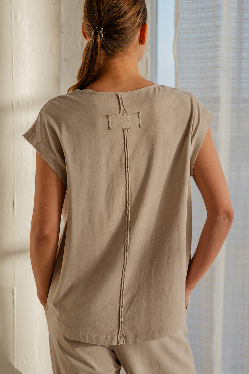 Mineral Washed Cotton Top