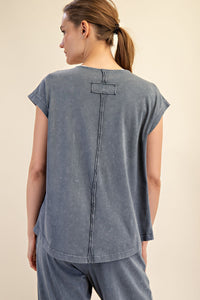 Mineral Washed Cotton Top