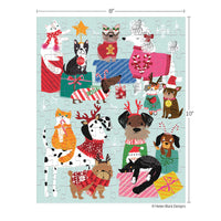 Holiday Gift Exchange 100 Piece Puzzle