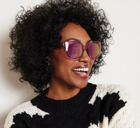 Peepers Logging Out Sunglasses - Pink
