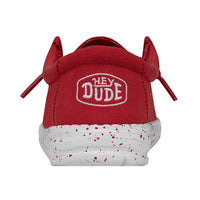 Hey Dude Wally Youth Slub Canvas - Red
