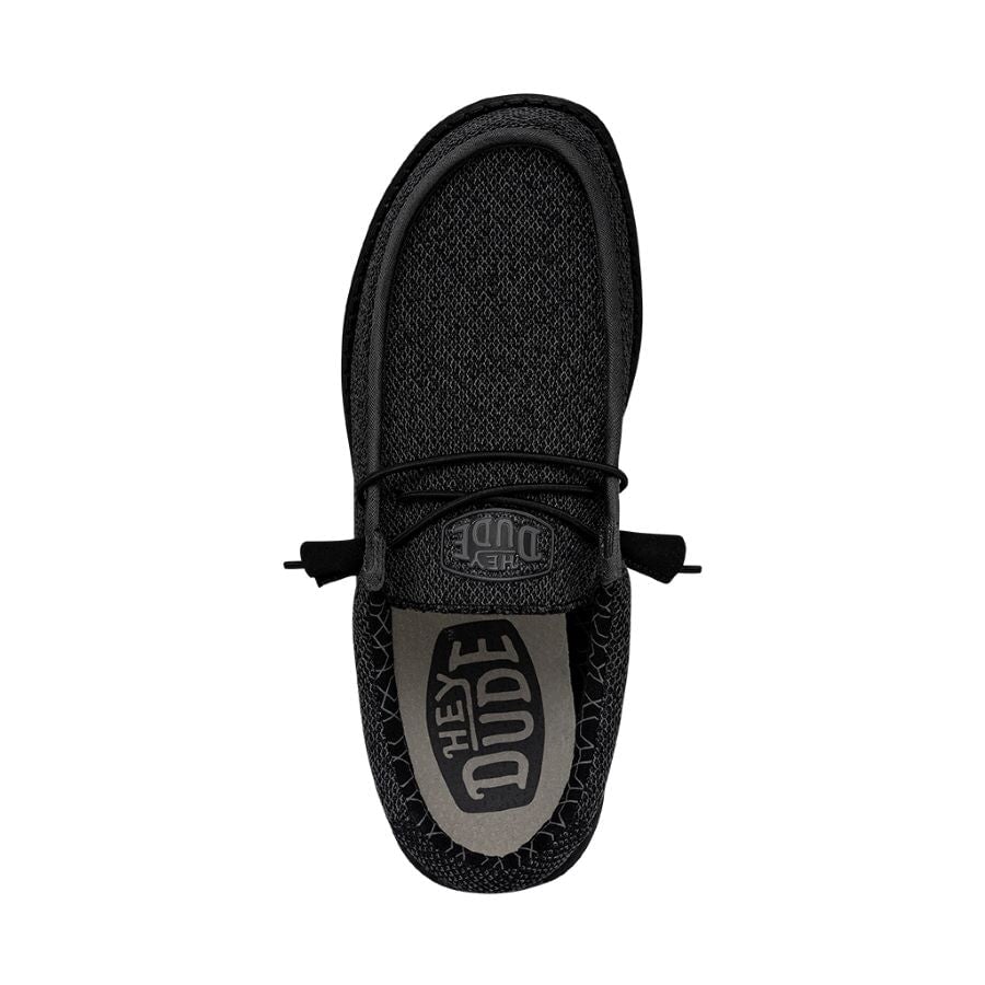 Hey Dude Wally Sox Micro - Total Black