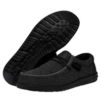 Hey Dude Wally Sox Micro - Total Black Wide