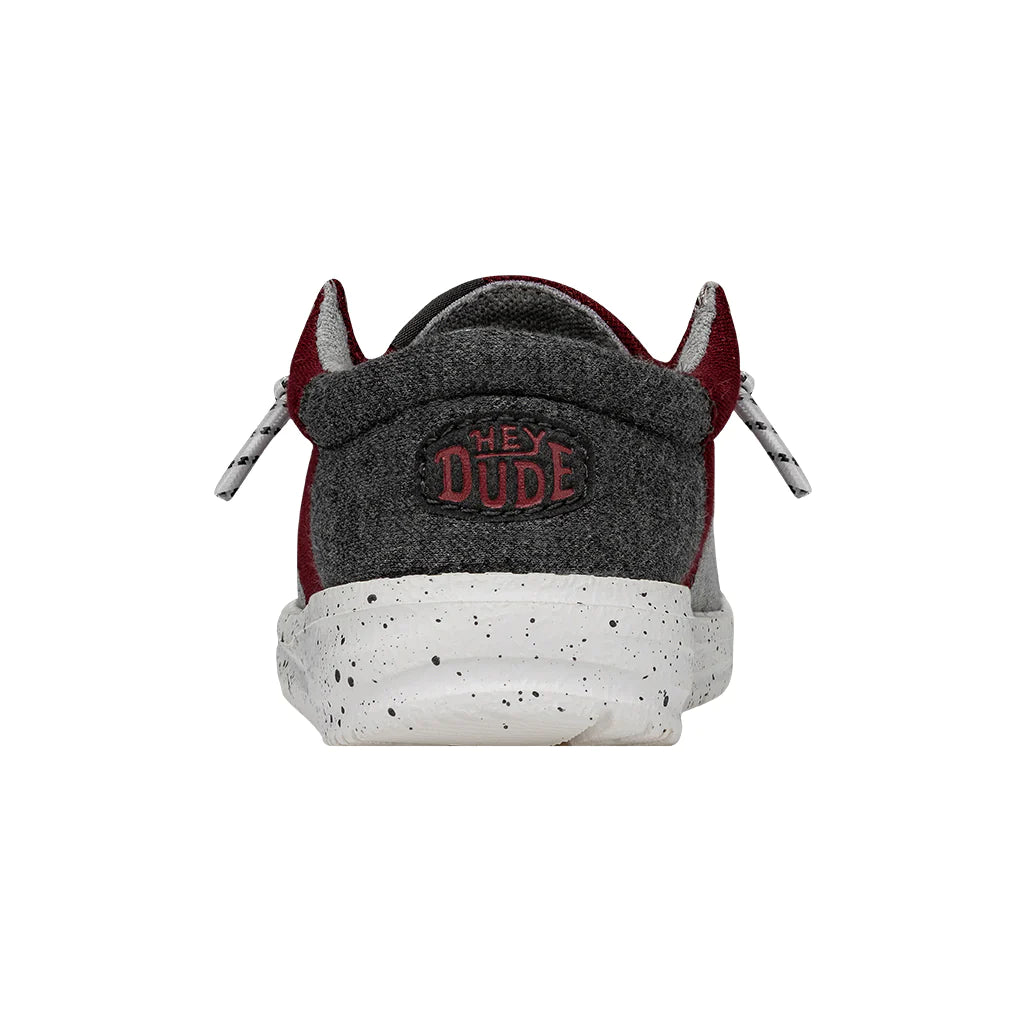 Hey Dude Wally Toddler Tri Varsity - Crimson