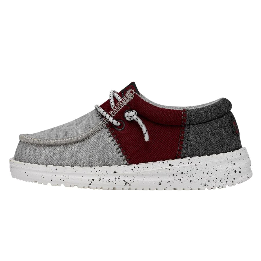 Hey Dude Wally Toddler Tri Varsity - Crimson
