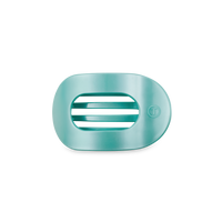 Round Flat Hair Clip | Small | Totally Turquoise