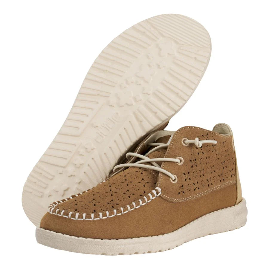 Hey Dude Wendy Mid Suede Boho - Cognac