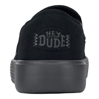 Hey Dude Sunapee Canvas - Black/Charcoal