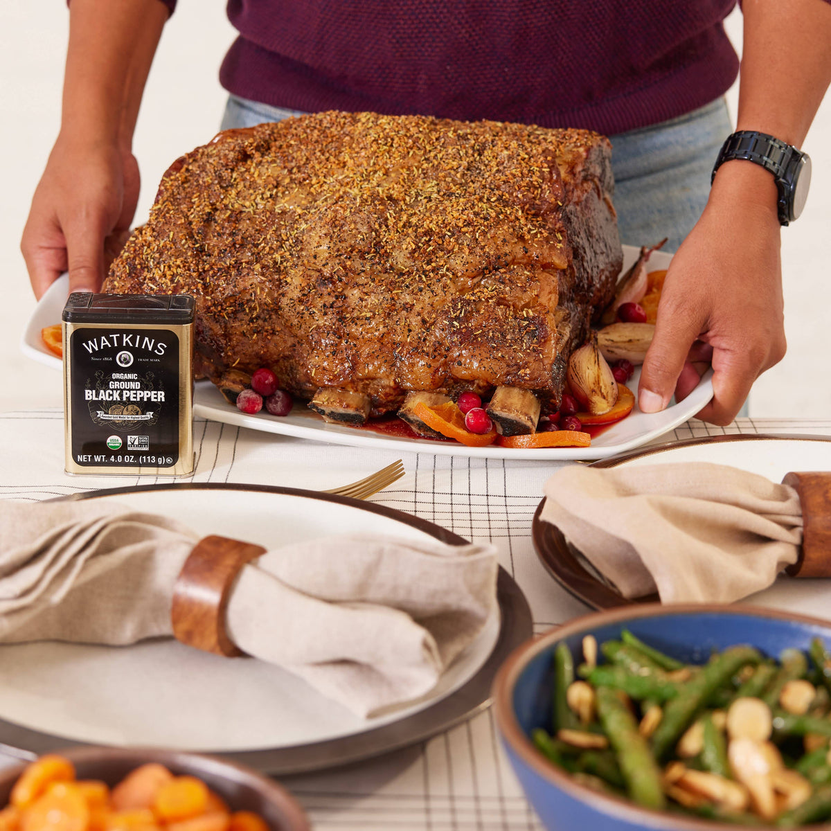 Organic Pure Ground Black Pepper - 4 oz