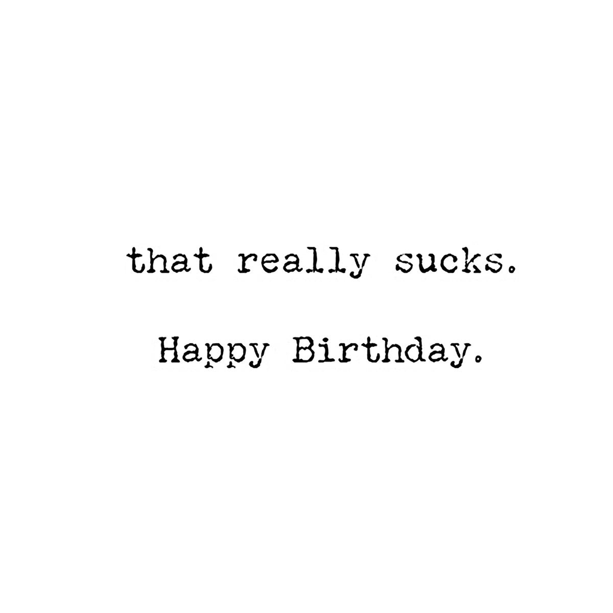 Really Old Greeting Card