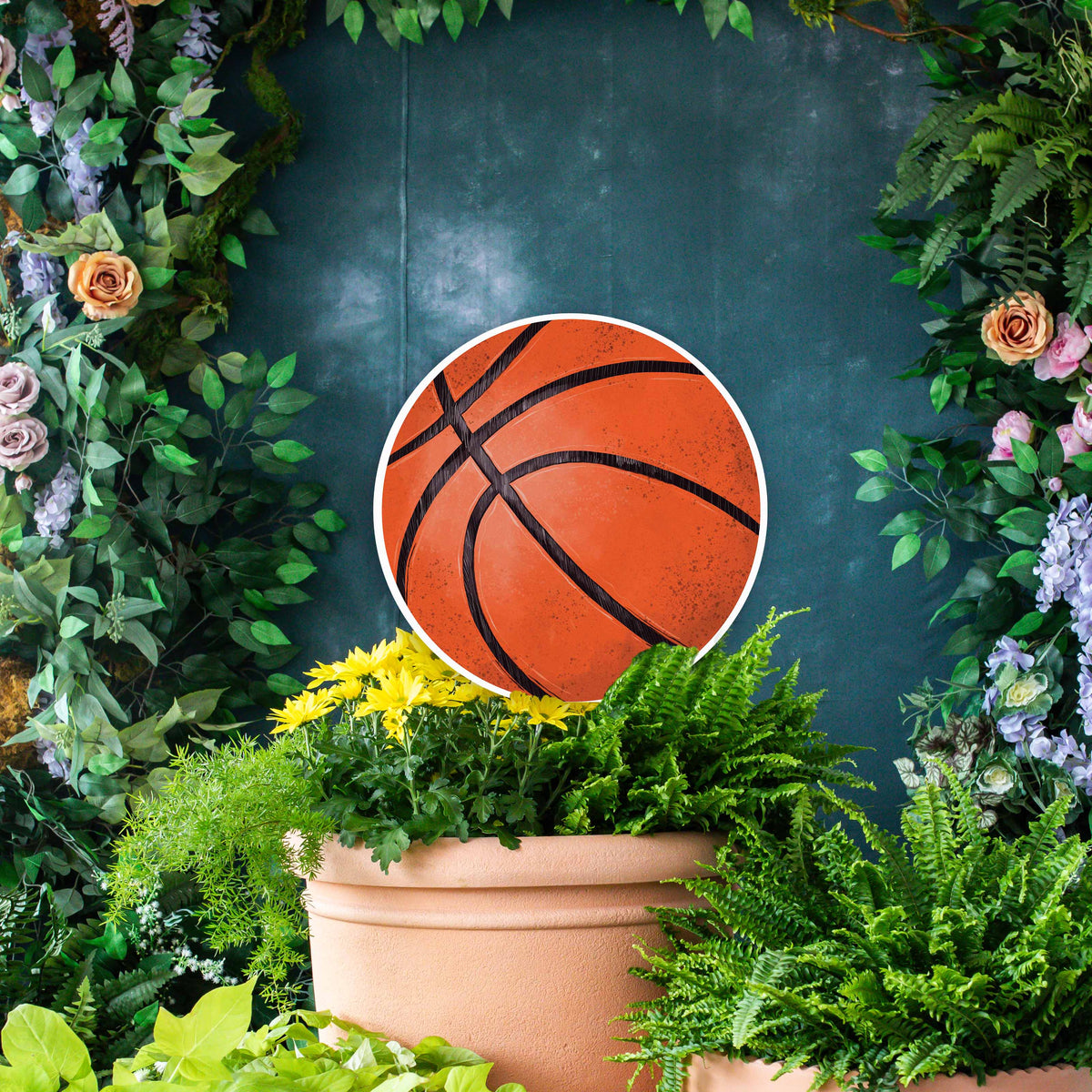 Basketball Garden Stake