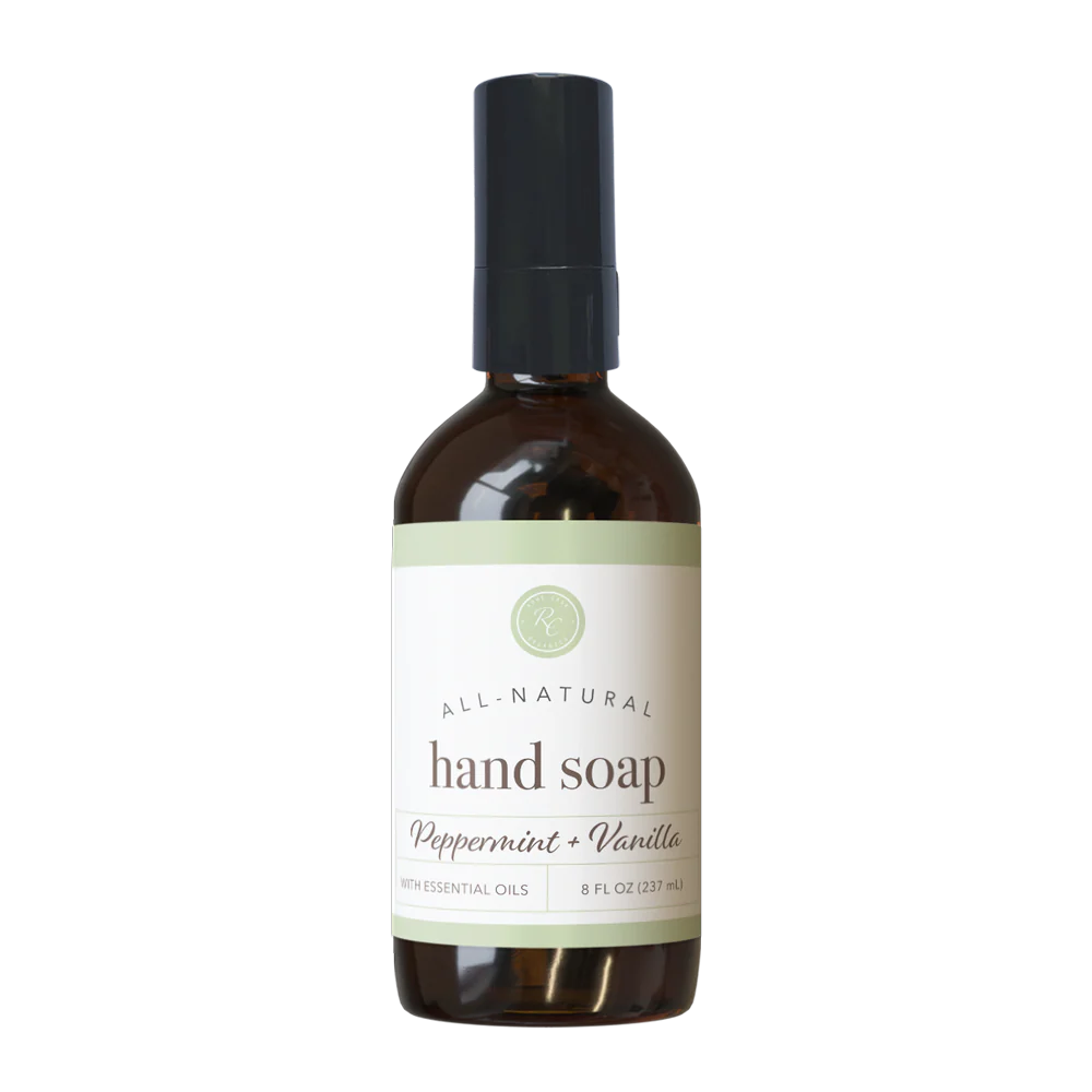 Peppermint & Vanilla Hand Soap | 8 Oz