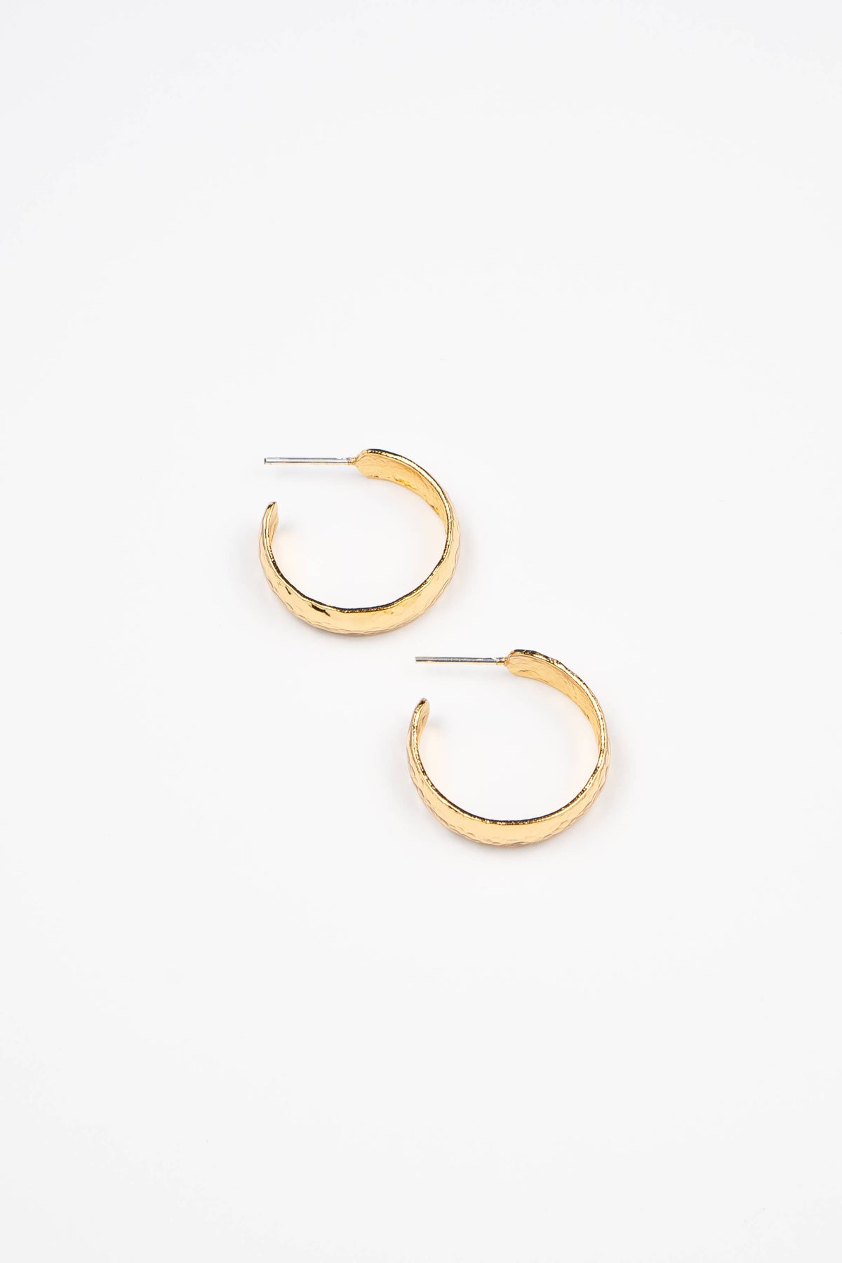 Brenda Grands Jewelry - Hammered Hoops