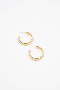 Brenda Grands Jewelry - Hammered Hoops