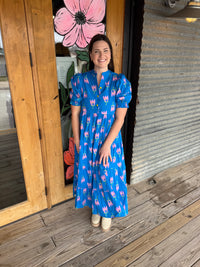 Poppy Tier Kiki Maxi Dress