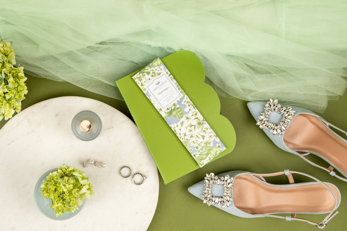 Greenleaf Gifts - Hydrangea Slim Sachet