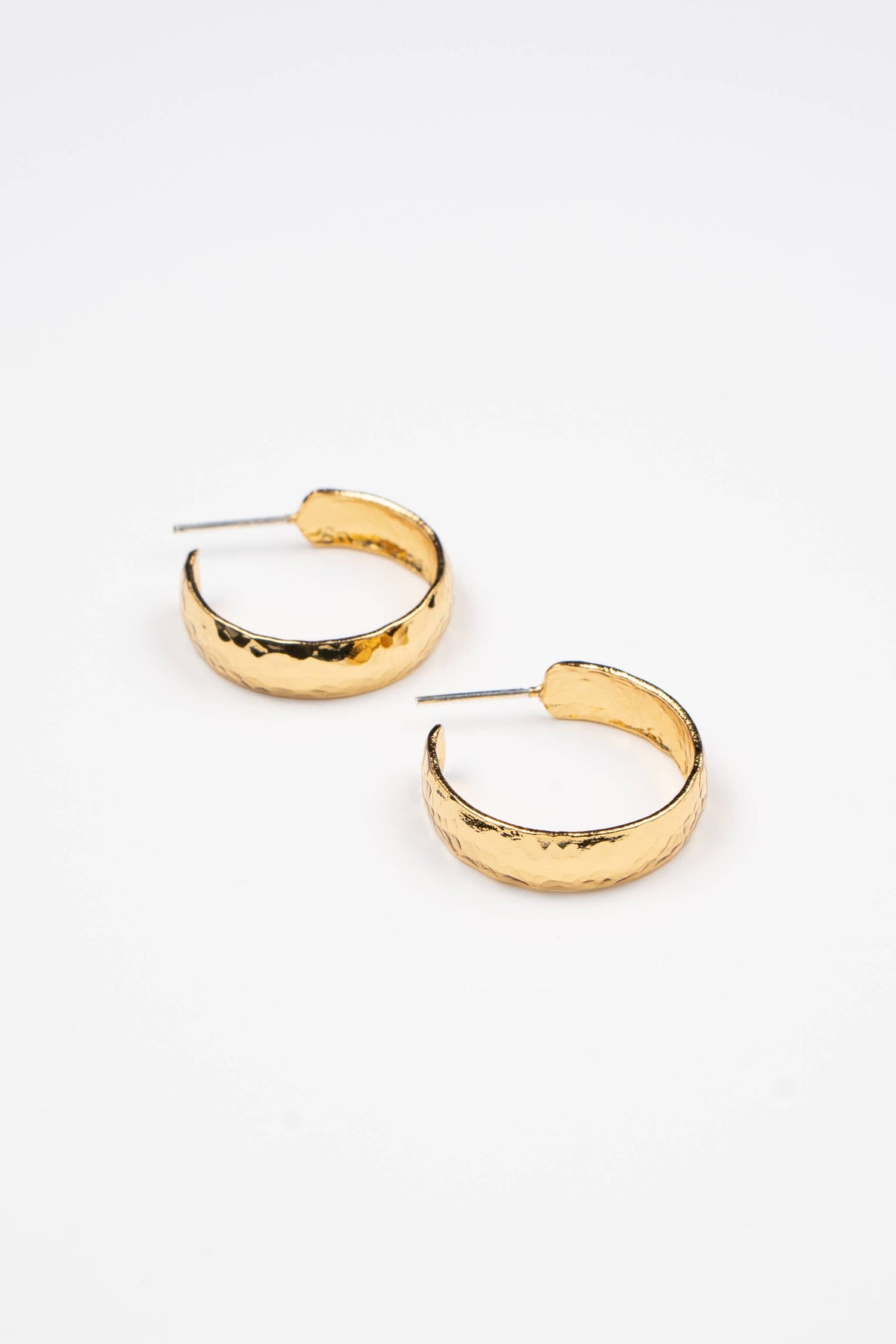 Brenda Grands Jewelry - Hammered Hoops