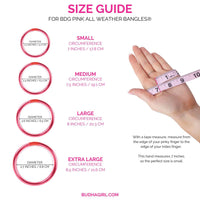 Pink All Weather Bangles® (AWB®) - Serenity Prayer