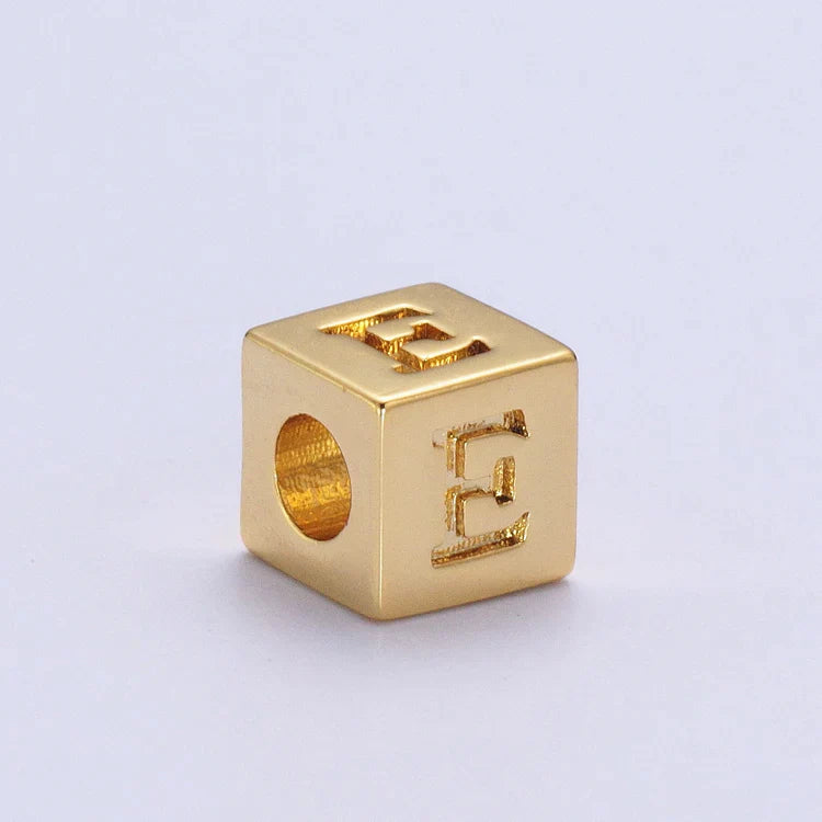 Initial Block Necklace