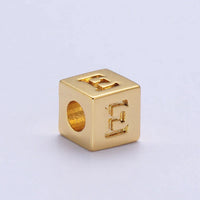 Initial Block Necklace