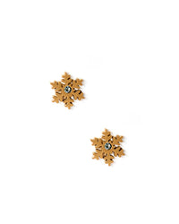 Screwback Stud - Snowflake