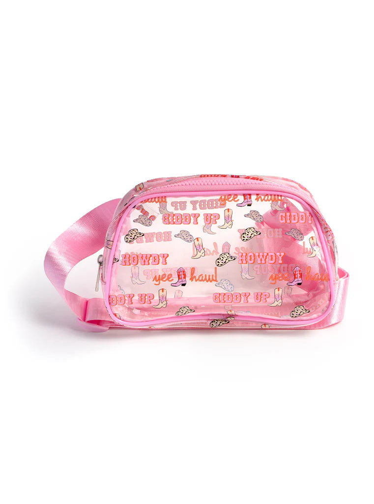 Clear Rodeo Belt Bag