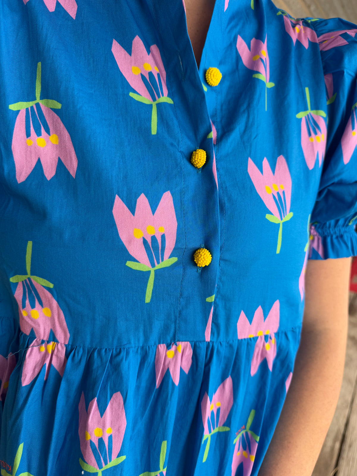 Poppy Tier Kiki Maxi Dress