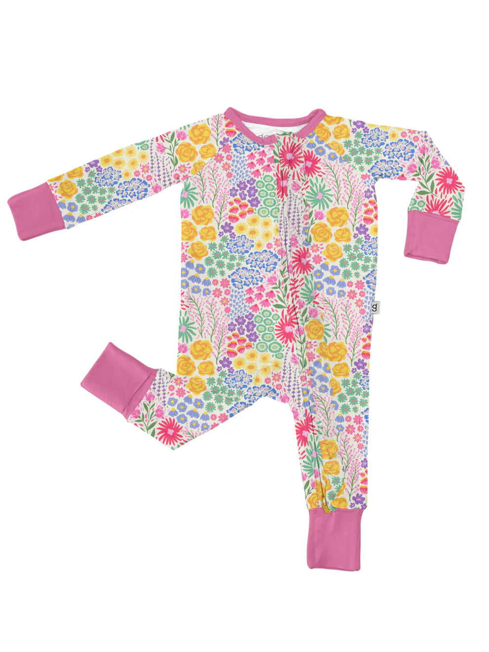 Goosies Zip PJ - Flower Fields