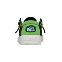 Hey Dude Wally Toddler Dino - Black Lime