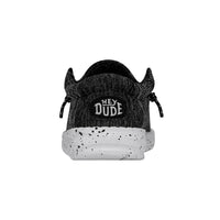 Hey Dude Wally Toddler Sport Knit - Black White