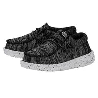 Hey Dude Wally Toddler Sport Knit - Black White