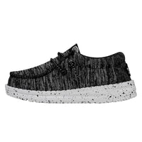 Hey Dude Wally Toddler Sport Knit - Black White
