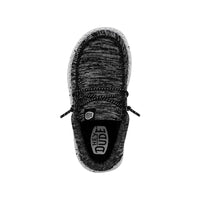 Hey Dude Wally Toddler Sport Knit - Black White