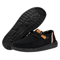 Hey Dude Wendy Washed Canvas Black