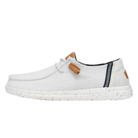 Hey Dude Wendy Washed Canvas - White