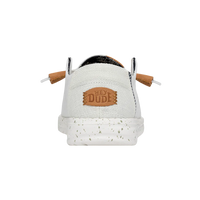 Hey Dude Wendy Washed Canvas - White