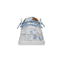 Hey Dude Wendy Desert - Cream Blue