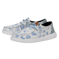 Hey Dude Wendy Desert - Cream Blue