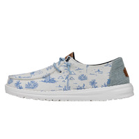 Hey Dude Wendy Desert - Cream Blue