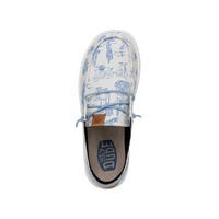 Hey Dude Wendy Desert - Cream Blue