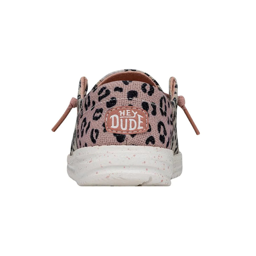 Hey Dude Wendy Youth Funk Leo - Cream/Pink