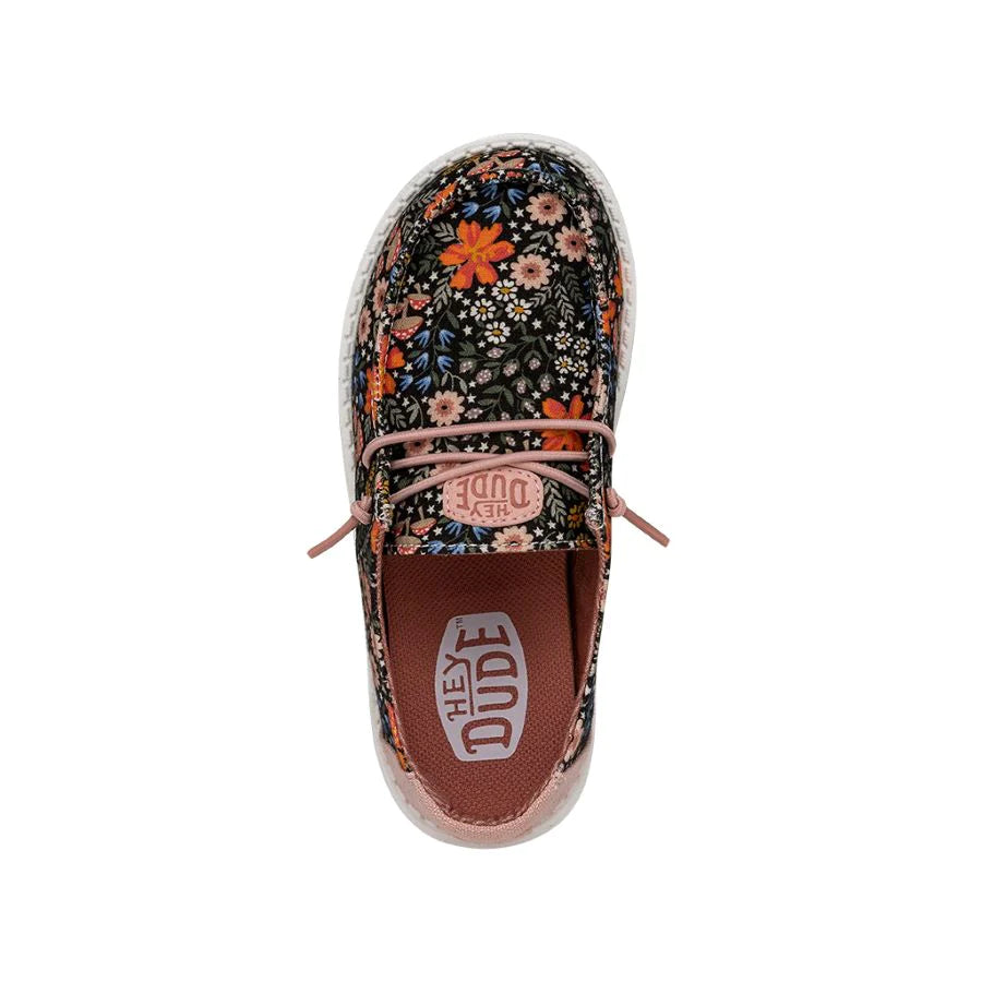 Hey Dude Wendy Youth Forager - Black Multi