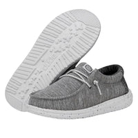 Hey Dude Wally Youth Sport Knit - Light Grey