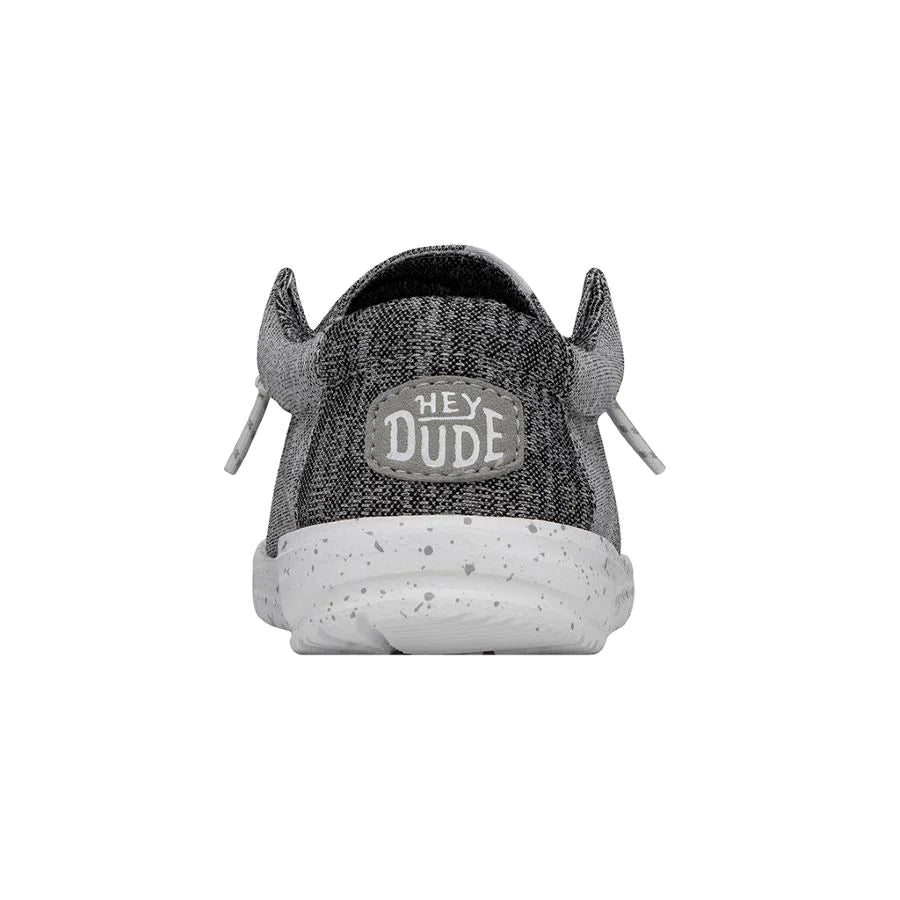 Hey Dude Wally Youth Sport Knit - Light Grey