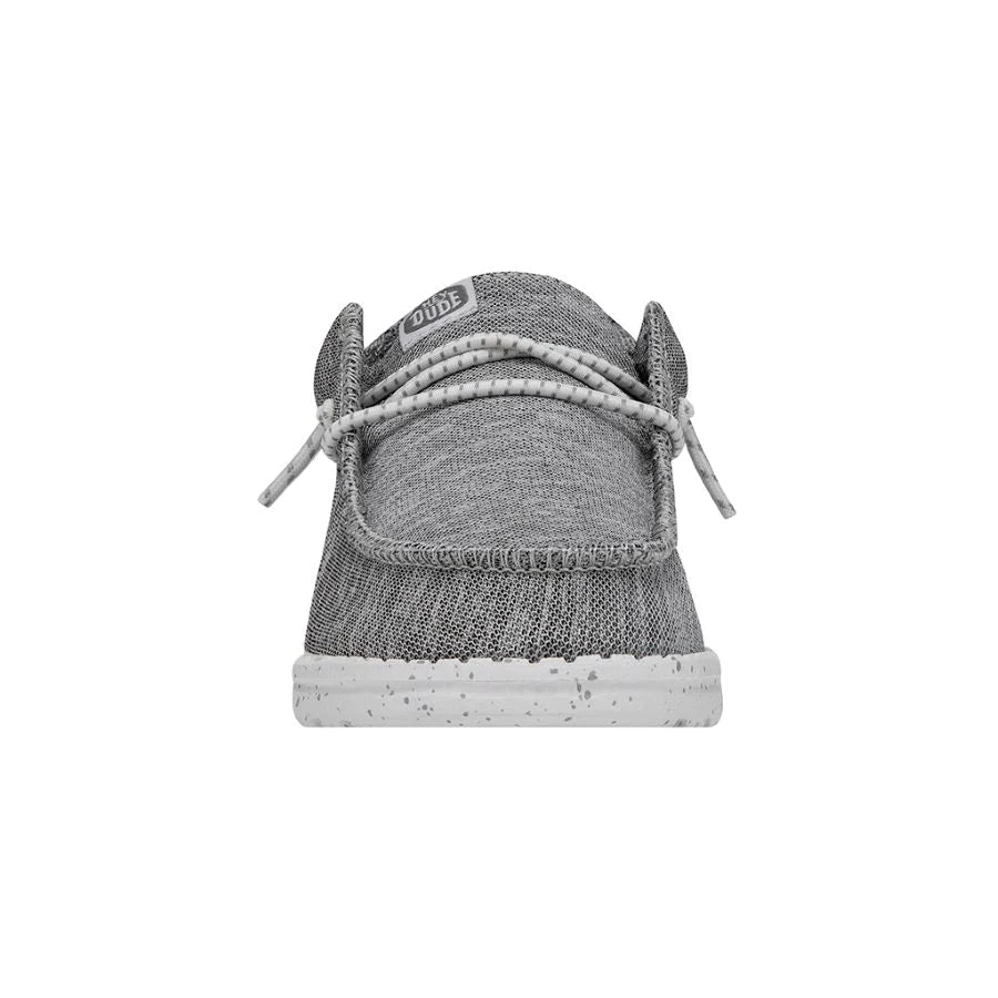 Hey Dude Wally Youth Sport Knit - Light Grey