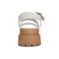 Baddie Casual Sandal - Bone