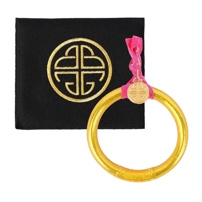 Gold Tzubbie All Weather Bangle® (AWB®) - Serenity Prayer  display picture 2