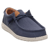 Hey Dude Wally Washed Canvas - Navy