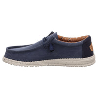 Hey Dude Wally Washed Canvas - Navy