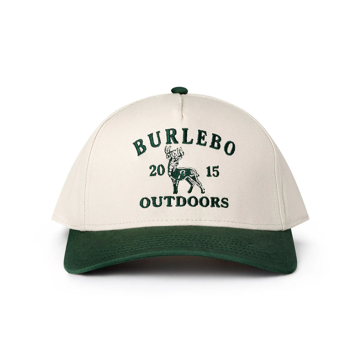 Vintage Whitetail Deer Cap - Cream